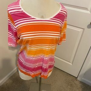 Lane Bryant Multicolor Tee Shirt